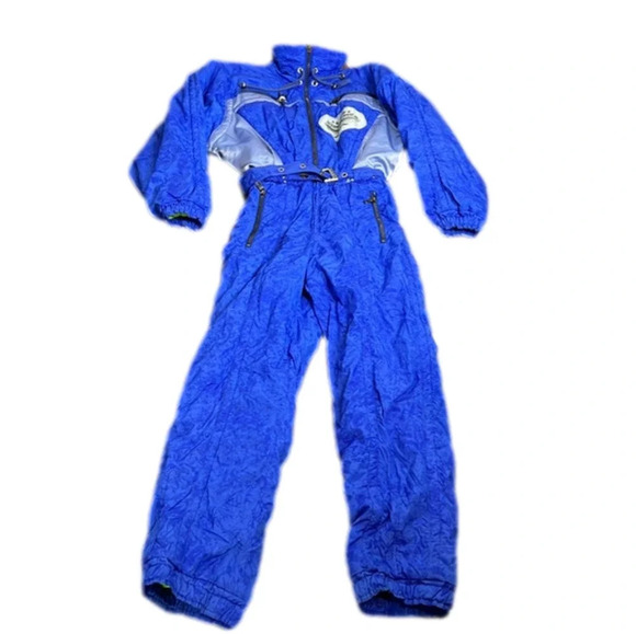Vintage 80's Kaelin one  piece winter snow/ski suit - Picture 1 of 15